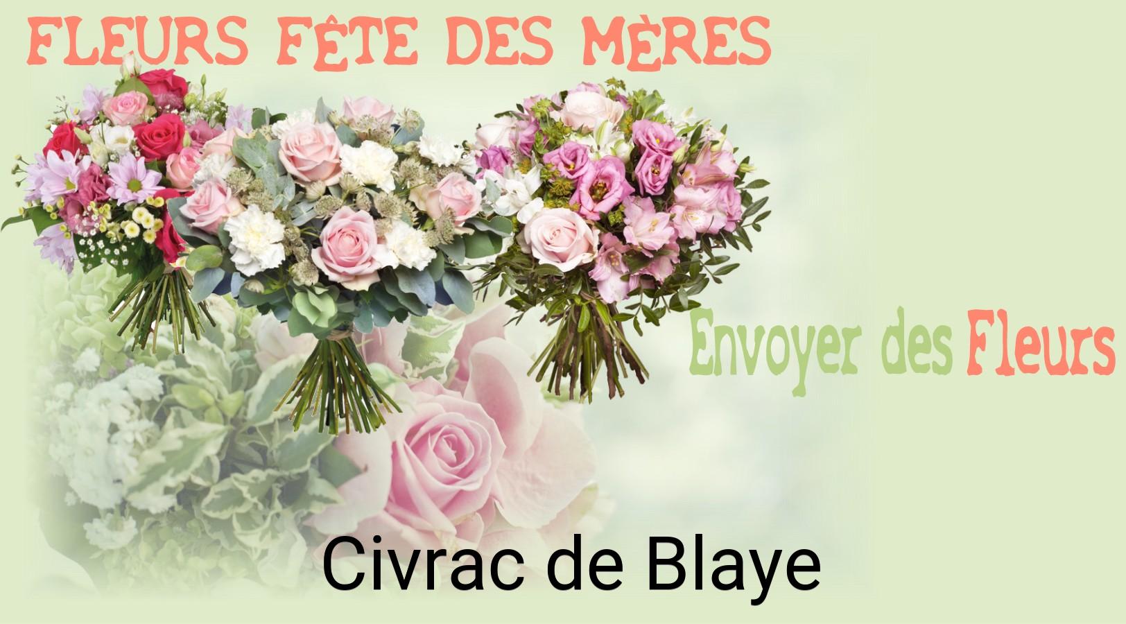 Bouquet de Fête des Mères livré à Civrac-de-Blaye
